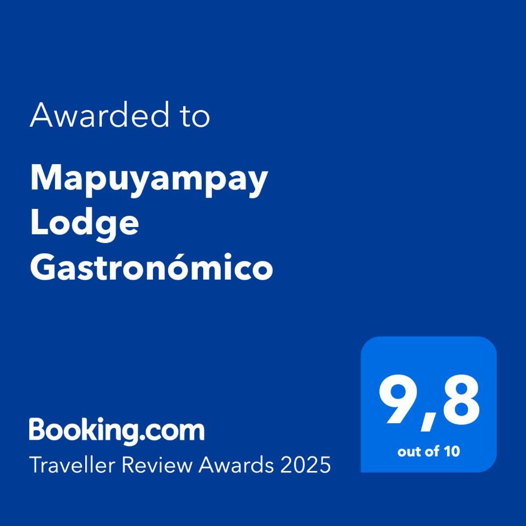 Mapuyampay Lodge Gastronomico 산타크루스 외부 사진